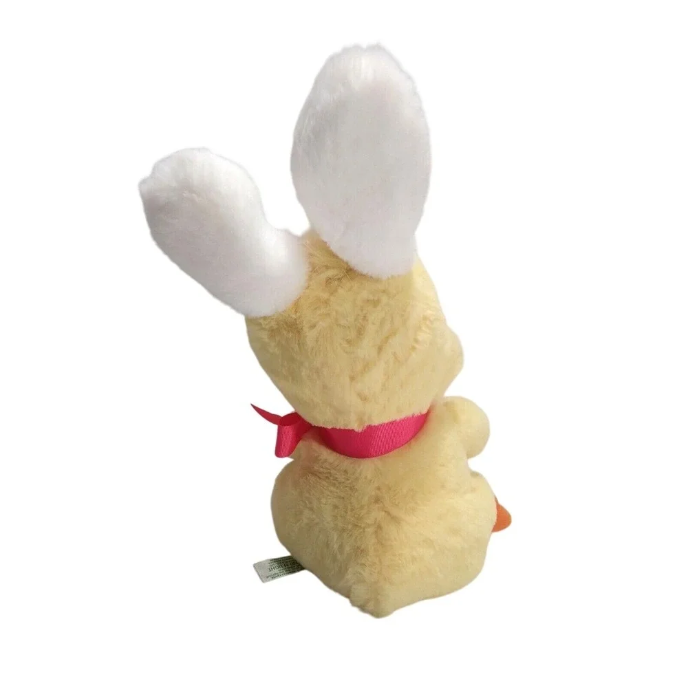 Sound‎ N Light Animatronics Easter Chick Plush Bunny Ears Polka Dot Egg 12 Inch